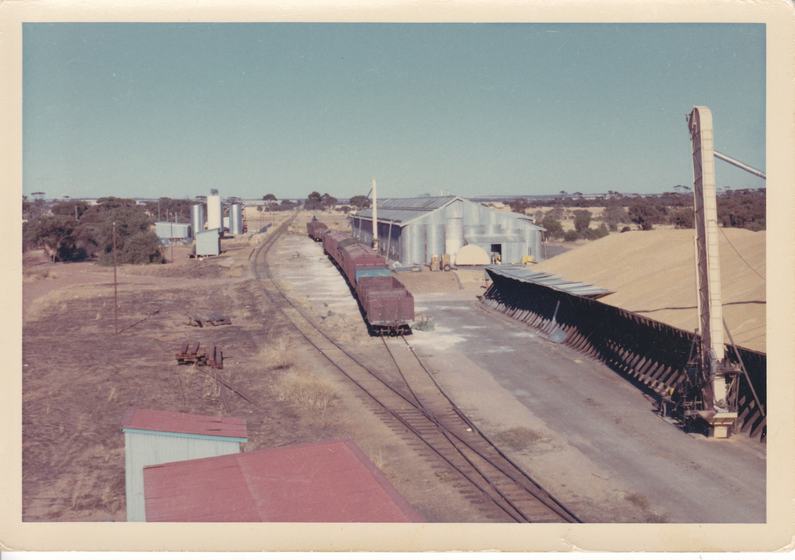 Dunne collection: Railway trucks,wheat bins and other infrastructure