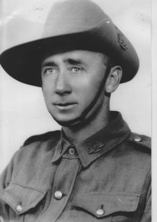 Hammond portrait World War II